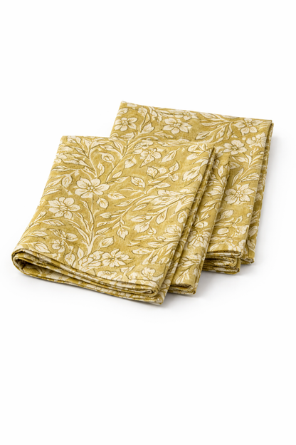 Complete Lemon Table Styling Bundle – Cotton Table Linen & Cushions