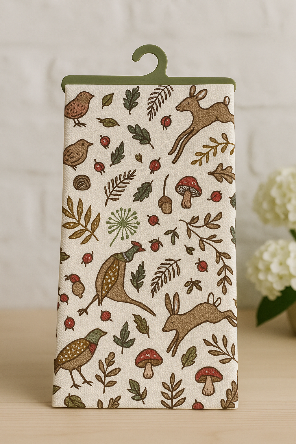 Into the Woods Cotton Napkins – Set of Four by Walton & Co